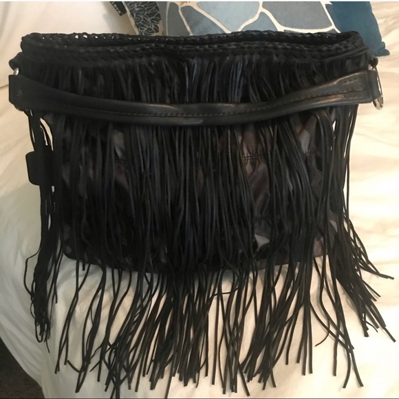 Prada camouflage fringe hobo bag - Picture 3 of 15